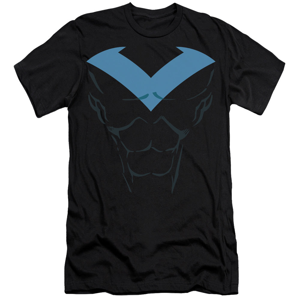 Batman Nightwing Uniform Slim Fit Mens T Shirt Black