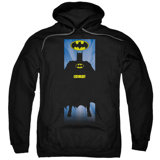 Batman Batman Block Mens Hoodie Black