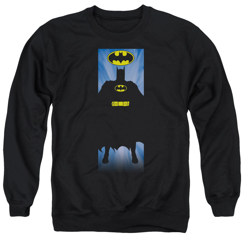 Batman Batman Block Mens Crewneck Sweatshirt Black