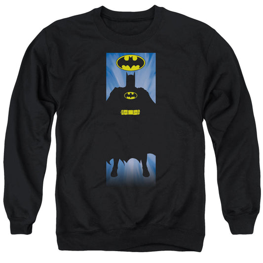 Batman Batman Block Mens Crewneck Sweatshirt Black