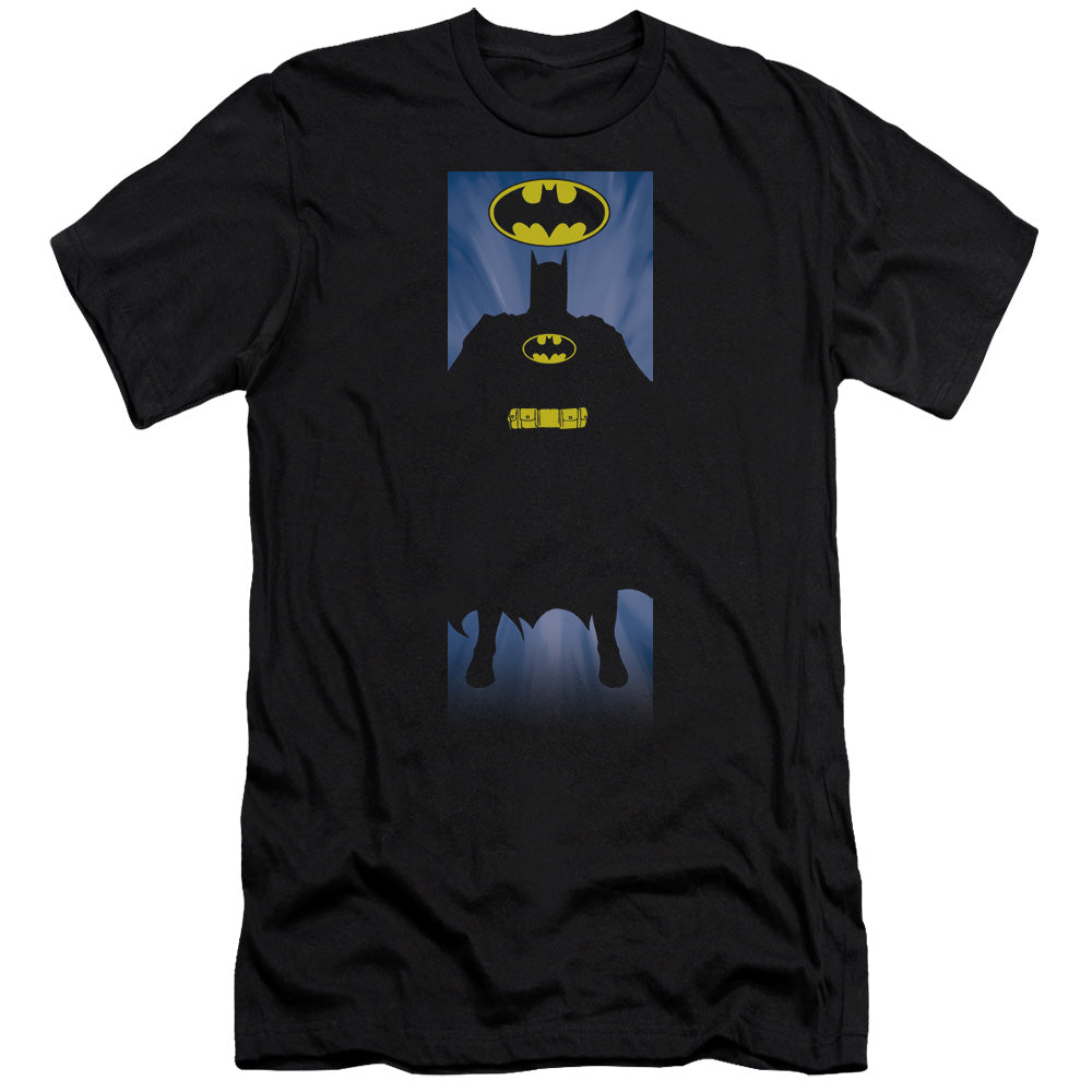 Batman Batman Block Slim Fit Mens T Shirt Black
