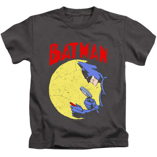 Batman Detective 75 Juvenile Kids Youth T Shirt Charcoal