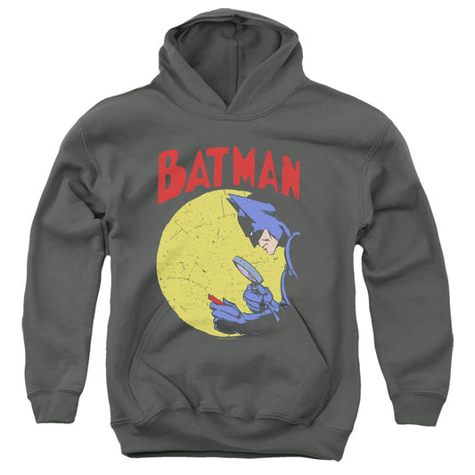 Batman Detective 75 Kids Youth Hoodie Charcoal