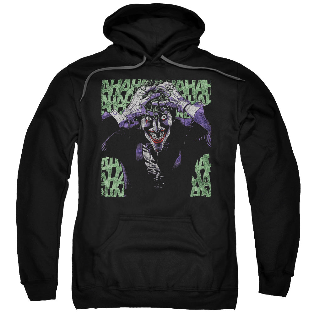 Batman Insanity Mens Hoodie Black