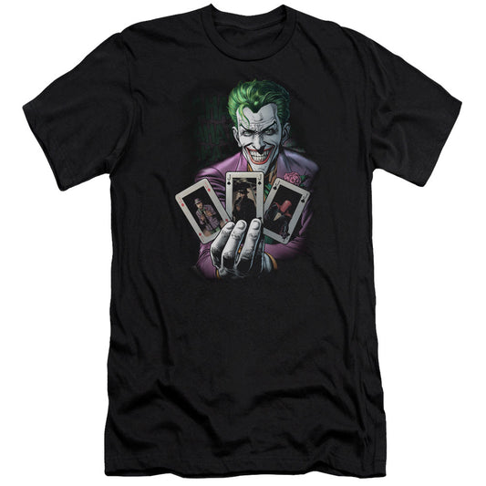 Batman 3 Of A Kind Slim Fit Mens T Shirt Black