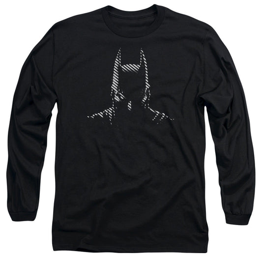 Batman Noir Mens Long Sleeve Shirt Black