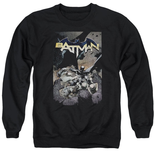 Batman Batman One Mens Crewneck Sweatshirt Black