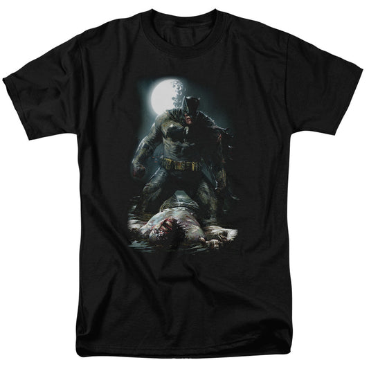 Batman Mudhole Mens T Shirt Black