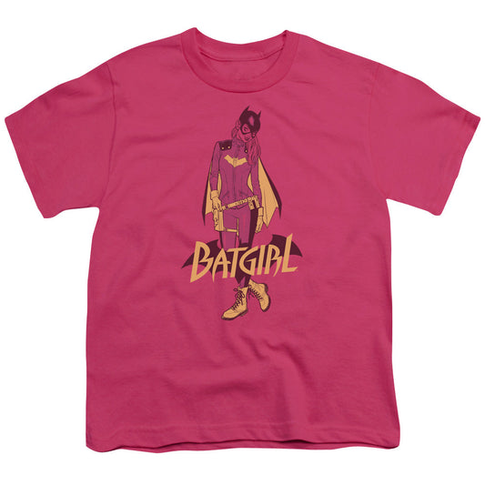 Batman All New Batgirl Kids Youth T Shirt Hot Pink