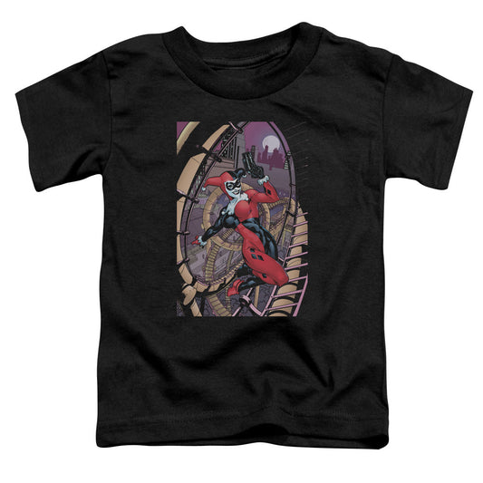 Batman Harley First Toddler Kids Youth T Shirt Black