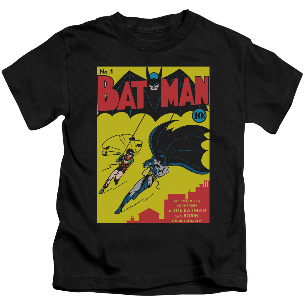 Batman Batman First Juvenile Kids Youth T Shirt Black