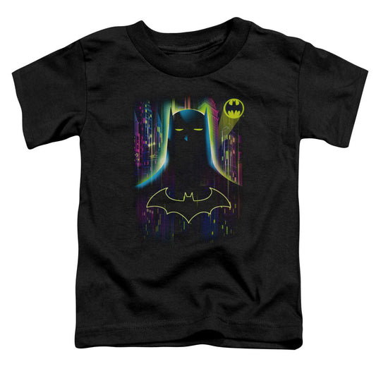 Batman Knight Lights Toddler Kids Youth T Shirt Black
