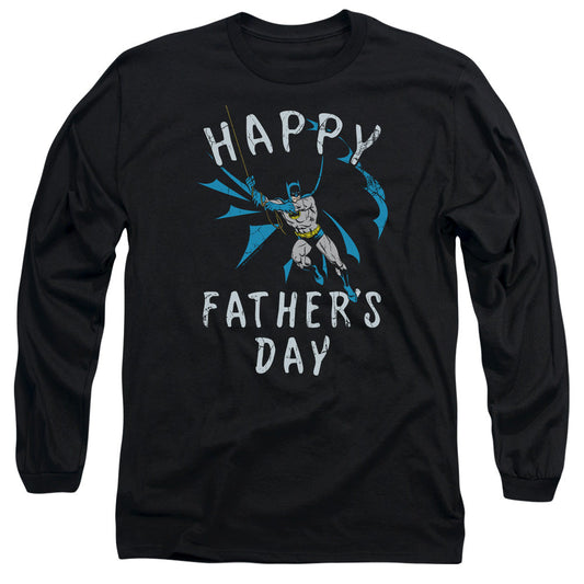 Batman Fathers Day Mens Long Sleeve Shirt Black