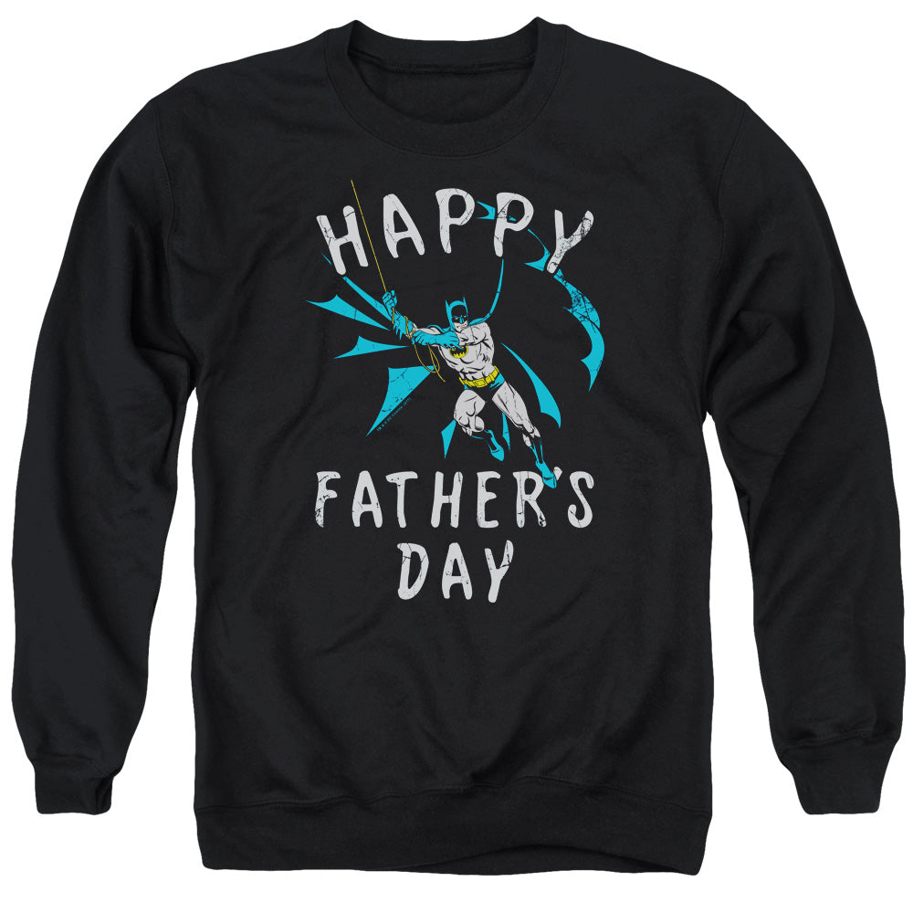 Batman Fathers Day Mens Crewneck Sweatshirt Black
