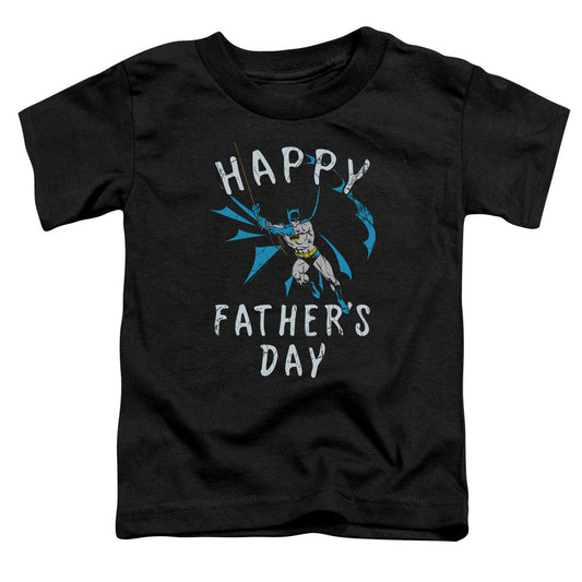 Batman Fathers Day Toddler Kids Youth T Shirt Black