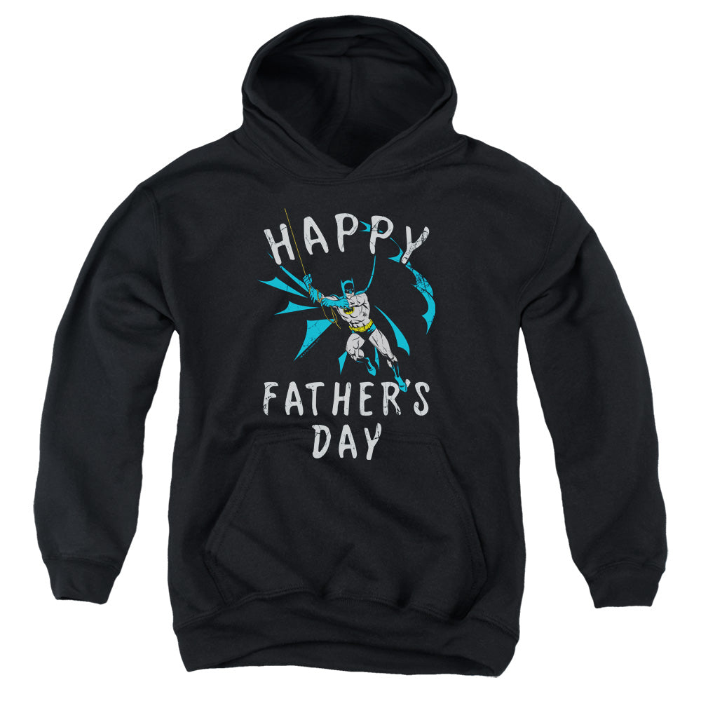 Batman Fathers Day Kids Youth Hoodie Black