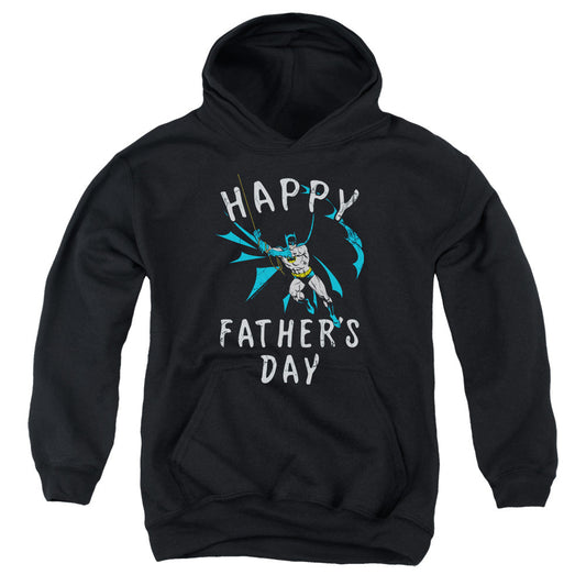 Batman Fathers Day Kids Youth Hoodie Black