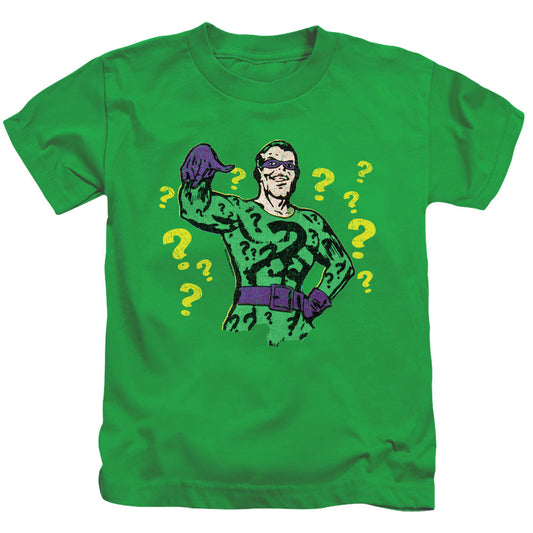 Batman Diseased Criminal Juvenile Kids Youth T Shirt Kelly Green