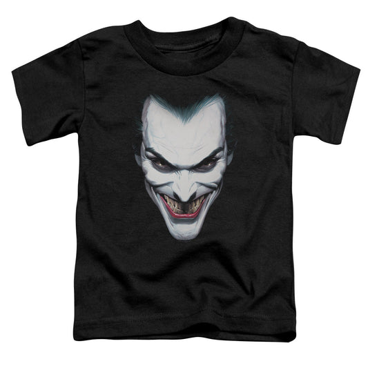 Batman Joker Portrait Toddler Kids Youth T Shirt Black