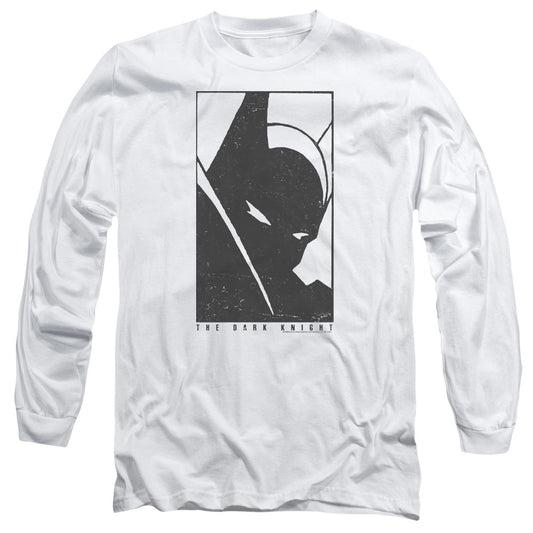 Batman An Icon Mens Long Sleeve Shirt White