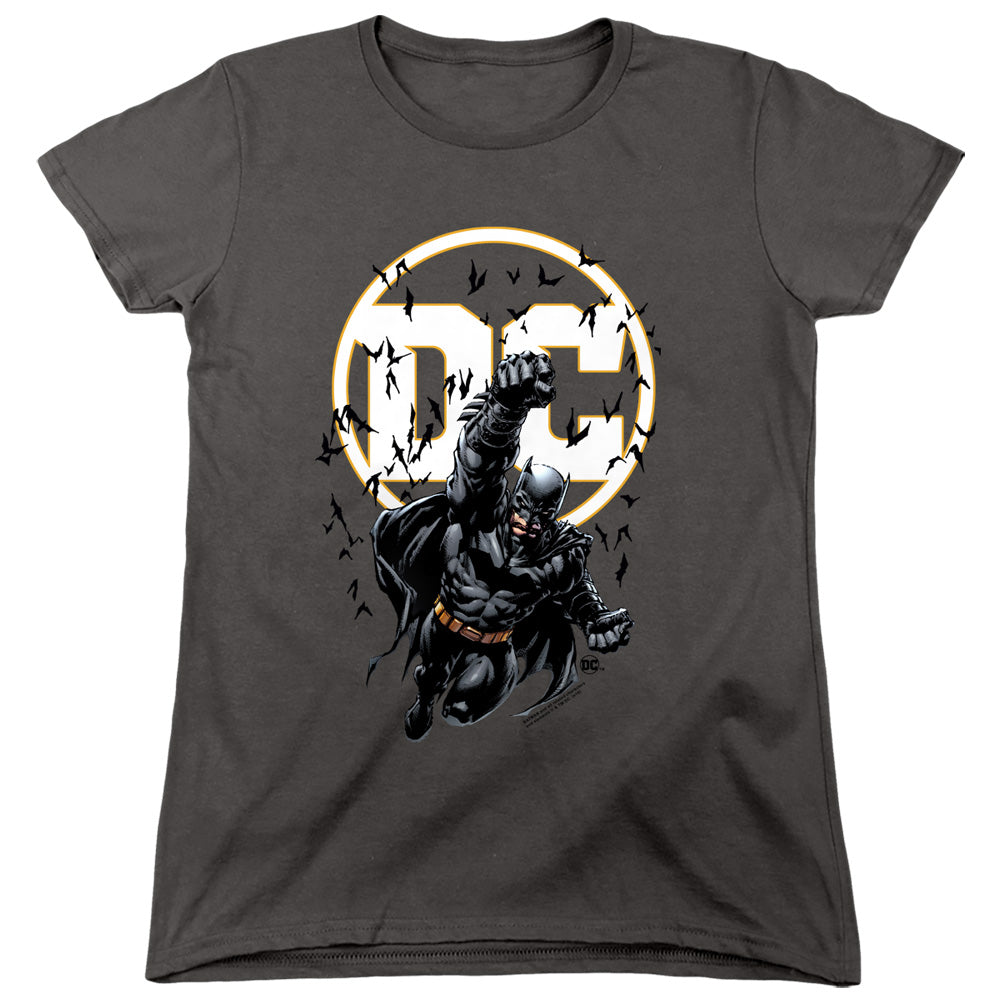 Batman Batman Dc Womens T Shirt Charcoal