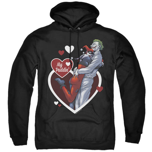 Batman My Puddin Mens Hoodie Black