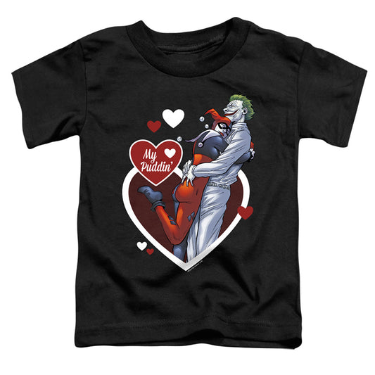 Batman My Puddin Toddler Kids Youth T Shirt Black