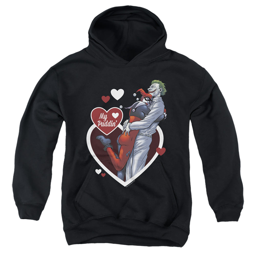 Batman My Puddin Kids Youth Hoodie Black