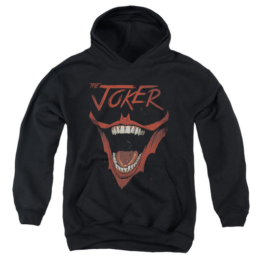 Batman Joker Bat Laugh Kids Youth Hoodie Black