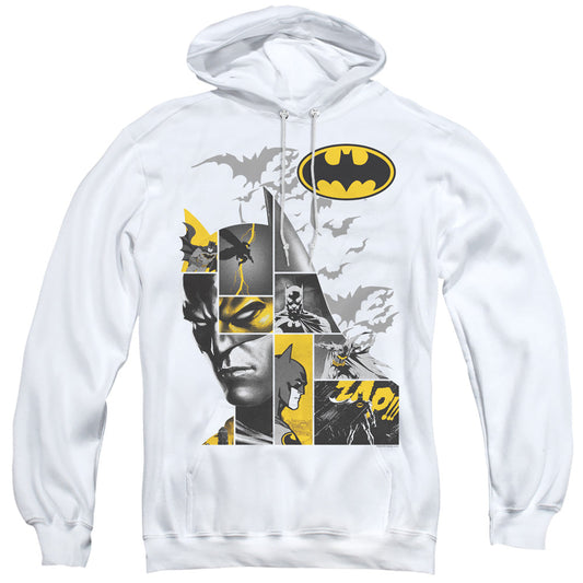 Batman Long Live Mens Hoodie White
