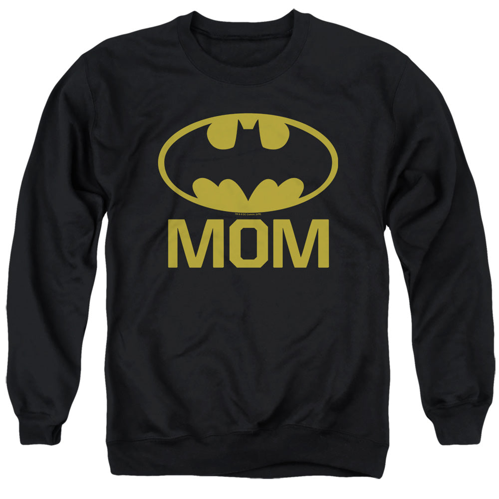 Batman Bat Mom Mens Crewneck Sweatshirt Black