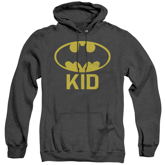 Batman Bat Kid Heather Mens Hoodie Black