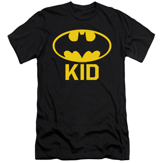 Batman Bat Kid Premium Bella Canvas Slim Fit Mens T Shirt Black
