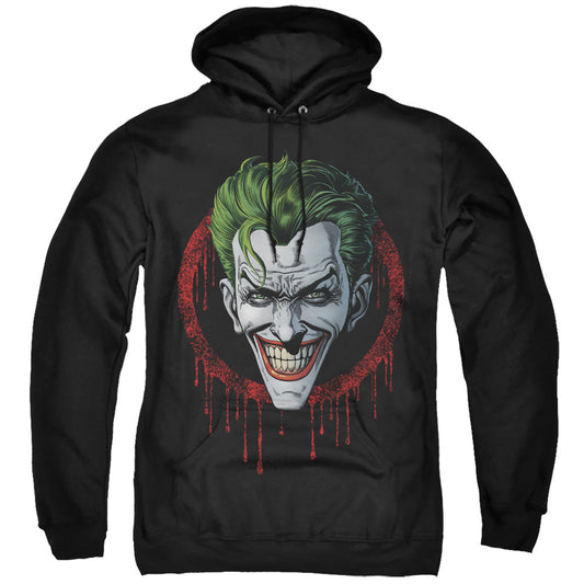 Batman Joker Drip Mens Hoodie Black