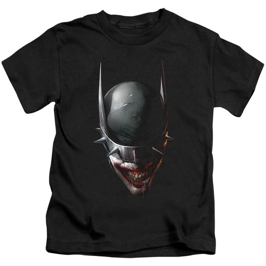 Batman Batman Who Laughs Head Juvenile Kids Youth T Shirt Black