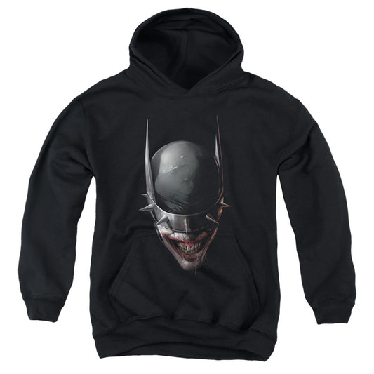Batman Batman Who Laughs Head Kids Youth Hoodie Black