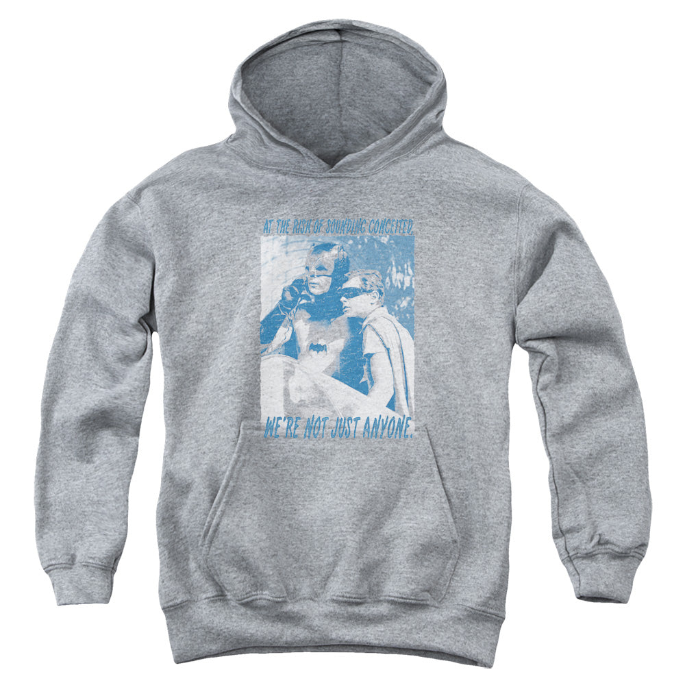 Batman Classic Tv Boogie Nights Kids Youth Hoodie Heather