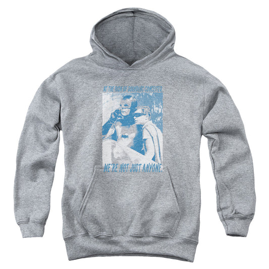 Batman Classic Tv Boogie Nights Kids Youth Hoodie Heather