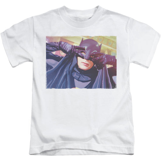 Batman Classic Tv Ooth Groove Juvenile Kids Youth T Shirt White