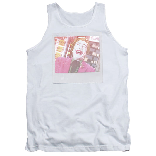 Batman Classic Tv Captured Mens Tank Top Shirt White