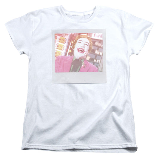Batman Classic Tv Captured Womens T Shirt White