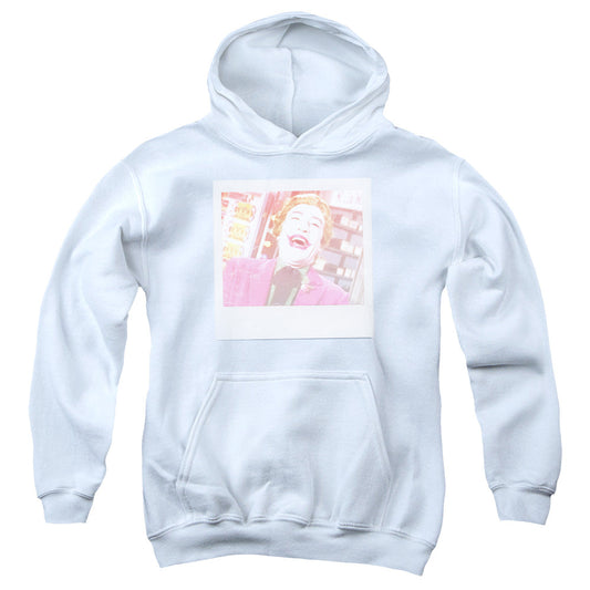 Batman Classic Tv Captured Kids Youth Hoodie White