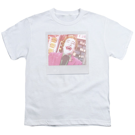 Batman Classic Tv Captured Kids Youth T Shirt White