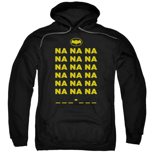 Batman Classic Tv Na Na Na Mens Hoodie Black
