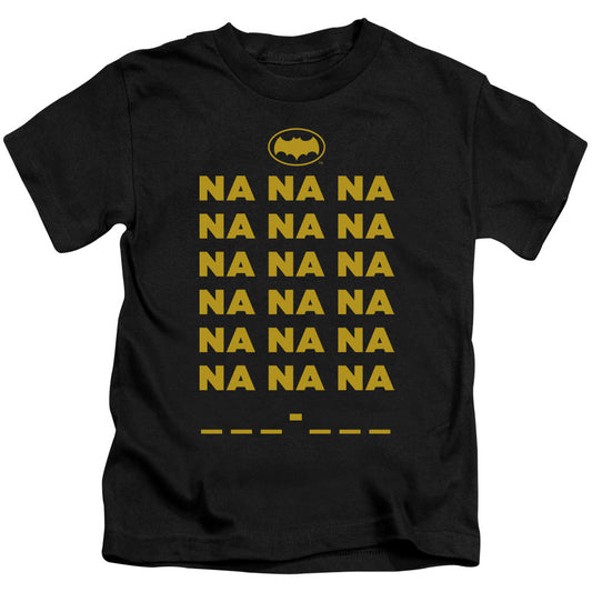 Batman Classic Tv Na Na Na Juvenile Kids Youth T Shirt Black