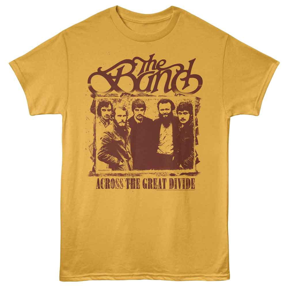 The Band - Great Divide - American Classics - Ginger Adult Short Sleeve T-Shirt - clothing by TeeHivey.com (Image 1)