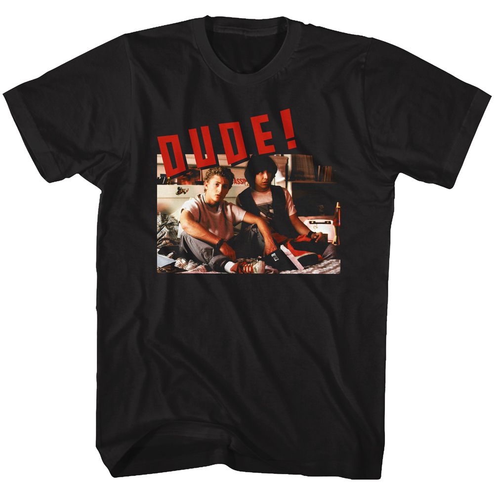 Bill And Ted - Dude - Short Sleeve - Adult - T-Shirt