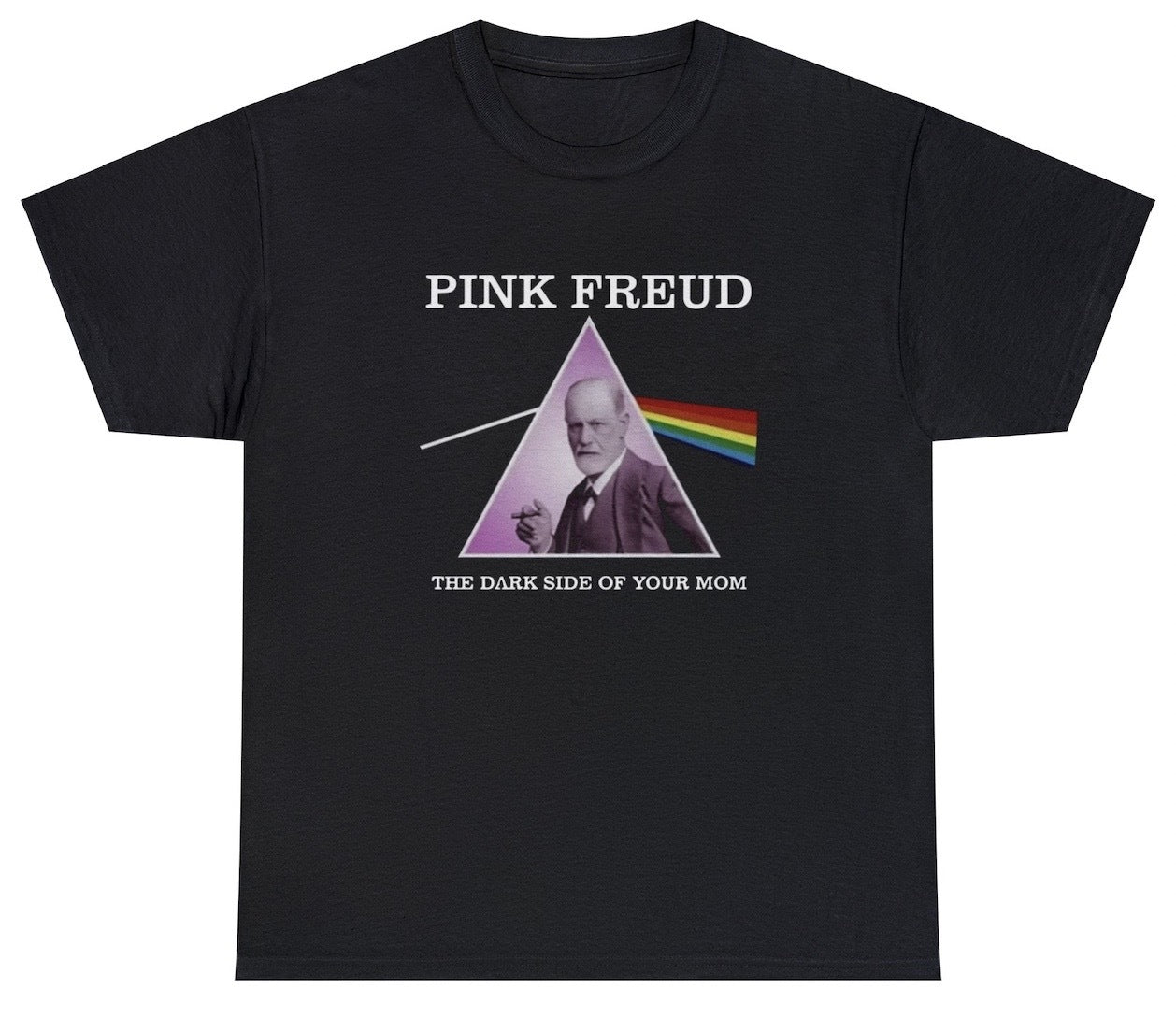Pink Freud The Dark Side Of Your Mom Tee - clothing by TeeHivey.com