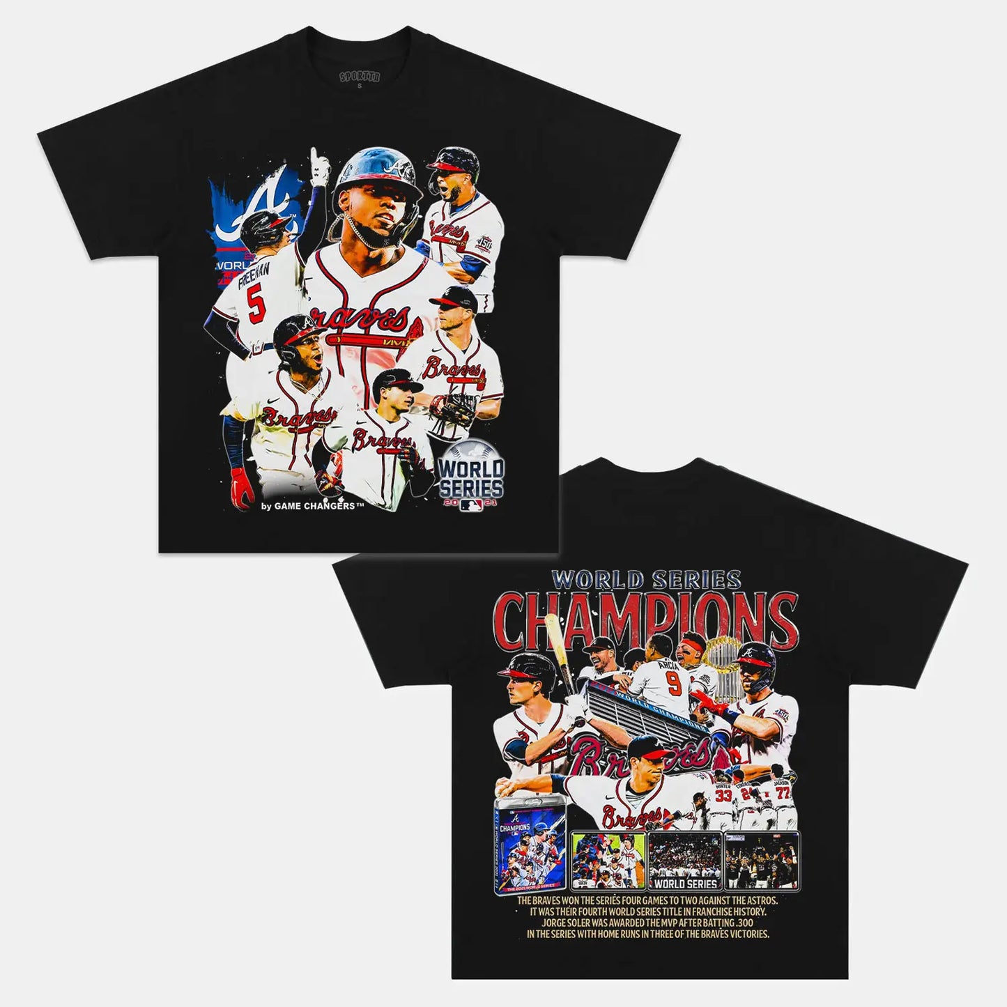 BRAVES TEE Style001 - clothing by TeeHivey.com (Image 5)