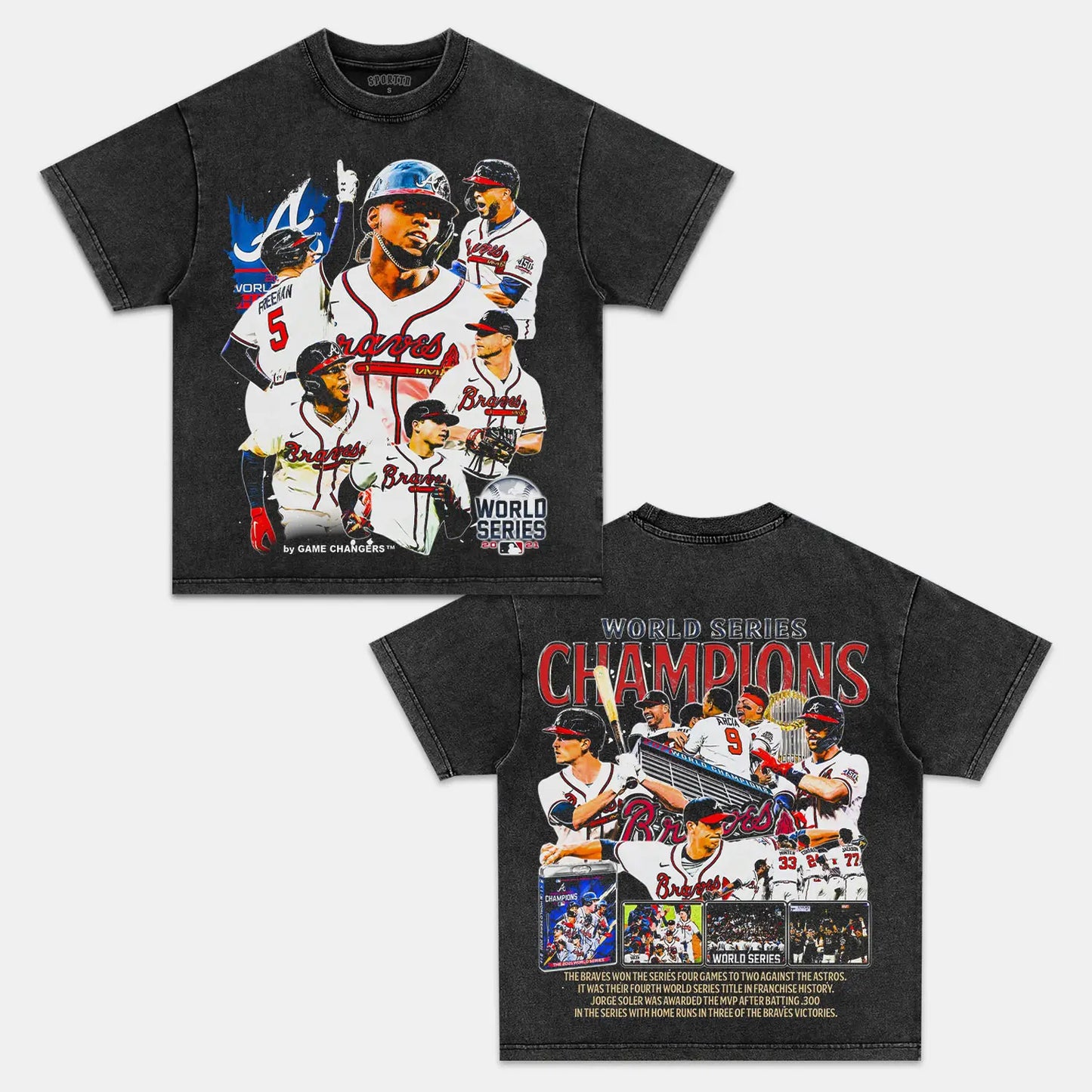 BRAVES TEE Style001 - clothing by TeeHivey.com (Image 4)